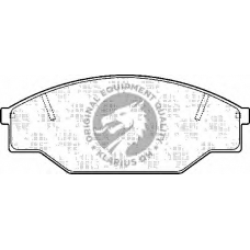 BP856 QH Benelux Комплект тормозных колодок, дисковый тормоз