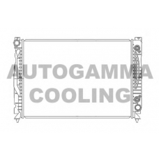 105483 AUTOGAMMA Радиатор, охлаждение двигателя