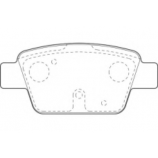 WBP23714A WAGNER LOCKHEED Комплект тормозных колодок, дисковый тормоз