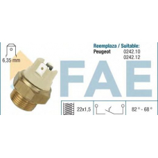 37050 FAE Термовыключатель, вентилятор радиатора