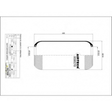 326270 Airtech Кожух пневматической рессоры