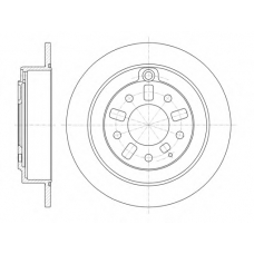 6923.00 REMSA Тормозной диск