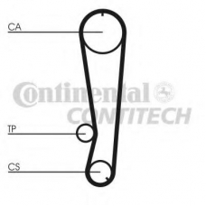 CT569 CONTITECH Ремень ГРМ