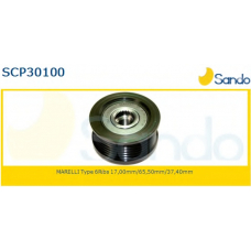 SCP30100 SANDO Ременный шкив, генератор