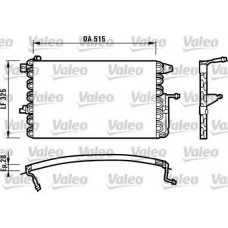 816897 VALEO Конденсатор, кондиционер