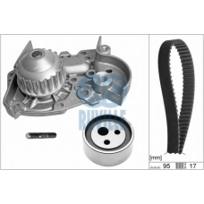 55500702 RUVILLE Водяной насос + комплект зубчатого ремня