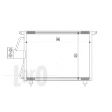037-016-0005 LORO Конденсатор, кондиционер