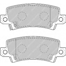 FDB1574 FERODO Комплект тормозных колодок, дисковый тормоз