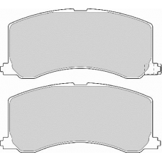 FD6834N NECTO Комплект тормозных колодок, дисковый тормоз