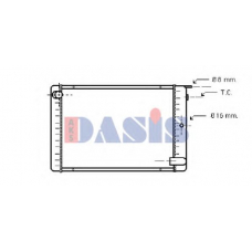 220420N AKS DASIS Радиатор, охлаждение двигателя