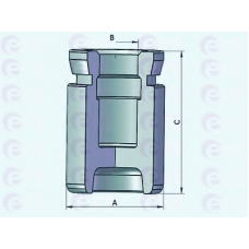 150912-C ERT Поршень, корпус скобы тормоза