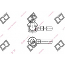 DE1168 DJ PARTS Наконечник поперечной рулевой тяги