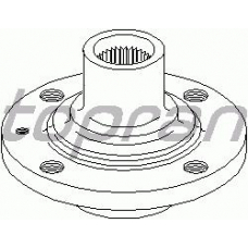 103 478 TOPRAN Ступица колеса