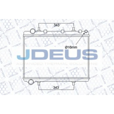 007M57 JDEUS Радиатор, охлаждение двигателя