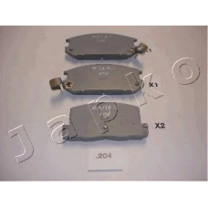 51204 JAPKO Комплект тормозных колодок, дисковый тормоз
