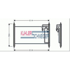 1621801 KUHLER SCHNEIDER Конденсатор, кондиционер