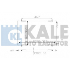 248200 KALE OTO RADYATOR Конденсатор, кондиционер