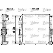 730385 VALEO Радиатор, охлаждение двигателя