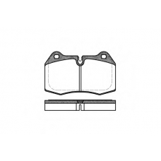 P5413.00 WOKING Комплект тормозных колодок, дисковый тормоз