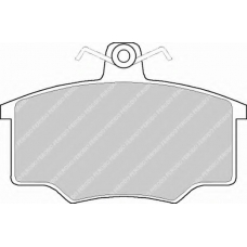 FSL175 FERODO Комплект тормозных колодок, дисковый тормоз