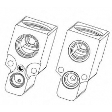 38370 NRF Расширительный клапан, кондиционер