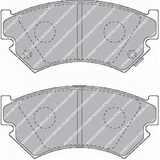FDB918 FERODO Комплект тормозных колодок, дисковый тормоз