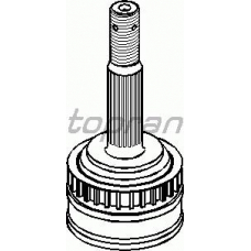 200 530 TOPRAN Шарнир, приводной вал
