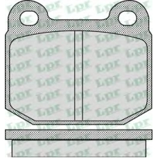 05P947 LPR Комплект тормозных колодок, дисковый тормоз