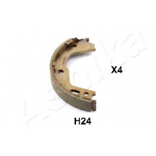 55-0H-H24 Ashika Комплект тормозных колодок, стояночная тормозная с