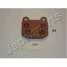 PP-506AF JAPANPARTS Комплект тормозных колодок, дисковый тормоз