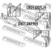 2921-DEFRH FEBEST Наконечник поперечной рулевой тяги