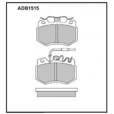 ADB1515 Allied Nippon Тормозные колодки