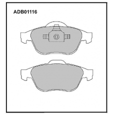 ADB01116 Allied Nippon Тормозные колодки
