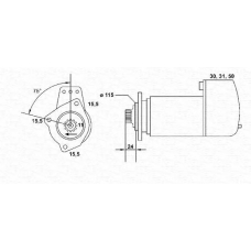 943252221010 MAGNETI MARELLI Стартер