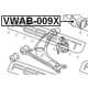 VWAB-009X<br />FEBEST<br />Подвеска, рычаг независимой подвески колеса