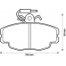 571405B BENDIX Комплект тормозных колодок, дисковый тормоз