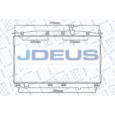 054M27 JDEUS Радиатор, охлаждение двигателя