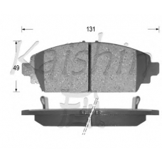 FK5131 KAISHIN Комплект тормозных колодок, дисковый тормоз