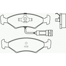 T4019-ECO PAGID Комплект тормозных колодок, дисковый тормоз