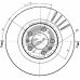 BDC4668HC QH Benelux Тормозной диск
