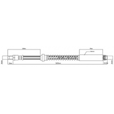 VBH746 MOTAQUIP Тормозной шланг