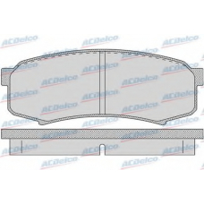 AC058749D AC Delco Комплект тормозных колодок, дисковый тормоз