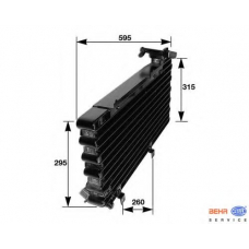 8FC 351 037-441 HELLA Конденсатор, кондиционер