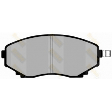 PA1364 BRAKE ENGINEERING Комплект тормозных колодок, дисковый тормоз