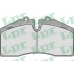 05P466 LPR Комплект тормозных колодок, дисковый тормоз