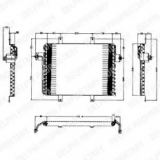 TSP0225138 DELPHI Конденсатор, кондиционер