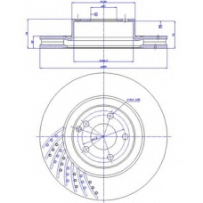 142.390 CAR Тормозной диск