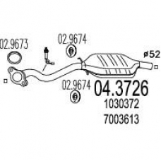 04.3726 MTS Катализатор