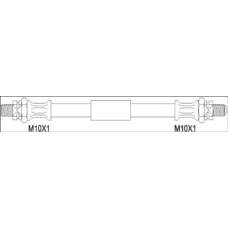 G1903.57 WOKING Тормозной шланг