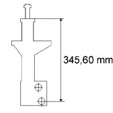 230 315 SACHS Амортизатор